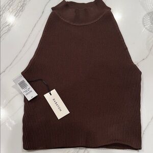 Aritizia Babaton Sculpt Knit Halter